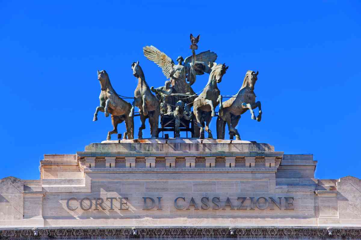 dettaglio della sede della Cassazione