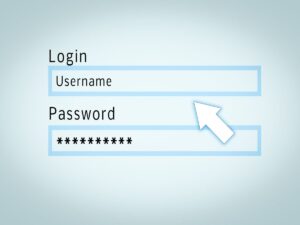 login e password di un conto
