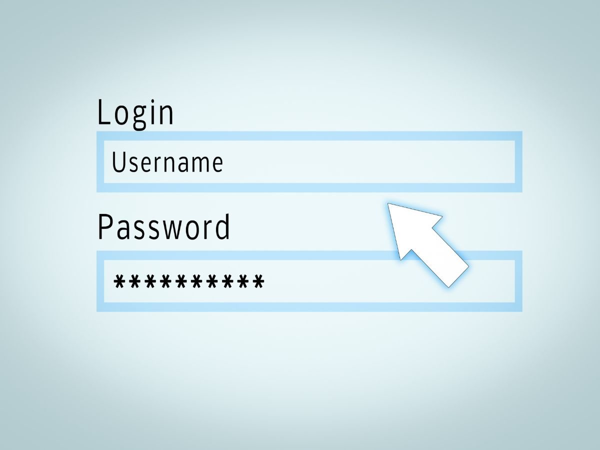 login e password di un conto