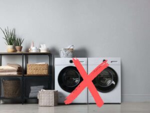 due asciugatrici con x